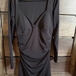 Abercrombie & Fitch Black Bra-Free Top